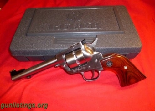 Pistols Ruger Stainless Single Ten Revolver NEW .22 LR