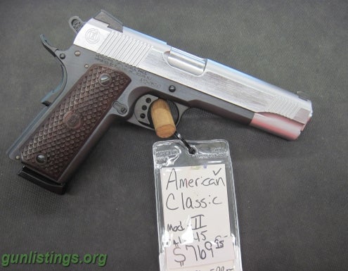 Pistols AMERICAN CLASSIC 1911 45 ACP