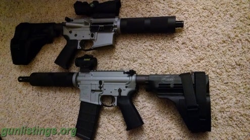 Pistols AR Pistol 300BL And 5.56