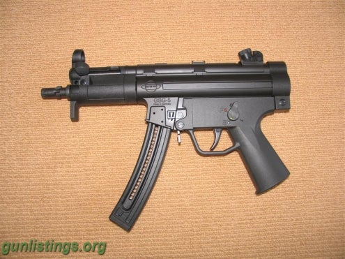 Pistols ATI GSG 5 PK MP5 Style .22lr Pistol