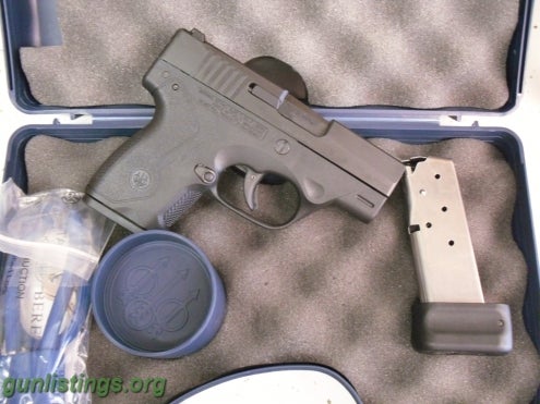 Pistols Beretta NANO Pistol, 9 Mm, 3.07 In, Black, 6&8 Rd, NEW