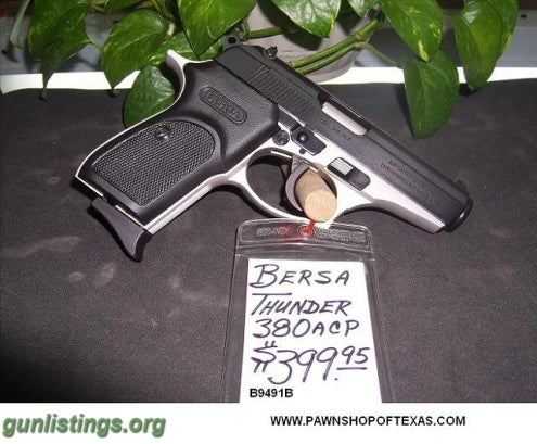 Pistols BERSA THUNDER 380
