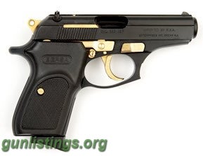 Pistols Bersa Thunder Matte BlK/Gold .380