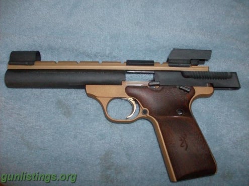 Pistols Browning Buckmark 22lr 5.5 Target Gold