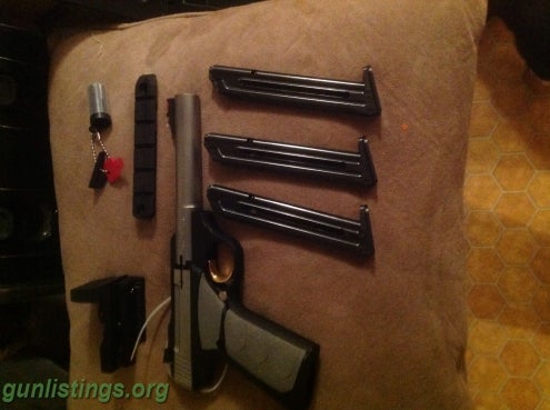 Pistols Browning Buckmark Camper + Accessories