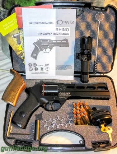Pistols Chiappa Black Rhino 60DS .357/.38