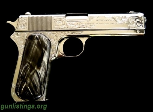Pistols Colt 1902 Semi-Automatic Pistol Engraved