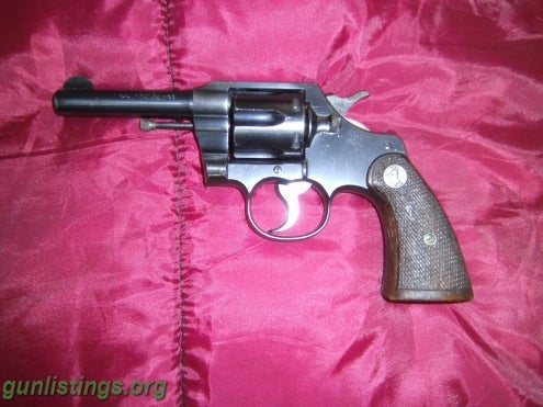 Pistols Colt Official Police 38spc, 1932
