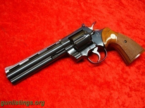 Pistols COLT PYTHON Double Action Revolver Chambered In 357 Ma