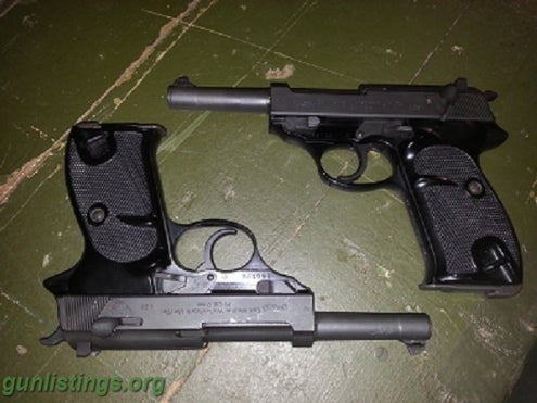 Pistols Consecutive Serialized Matching Walther P1's