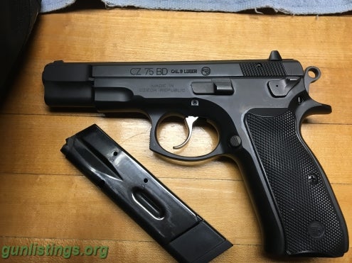 Pistols Cz75Bd 9mm
