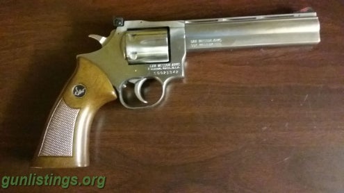 Pistols Dan Wesson Arms Stainless 357 Magnum With Extras