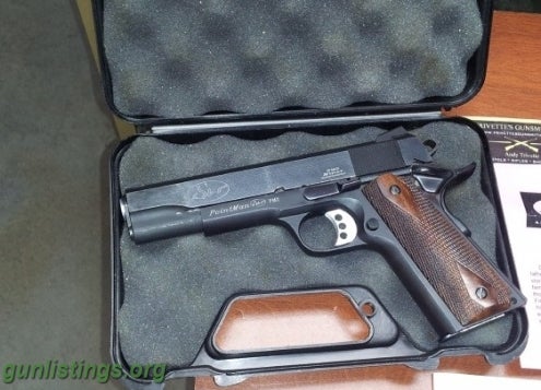 Pistols Dan Wesson Pointman 2 Pm2 Polished Blue 45