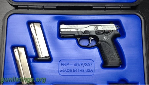 Pistols FN Herstal FNP 9mm Like New!