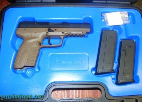 Pistols FNH FiveseveN 5.7x28mm MKII FDE