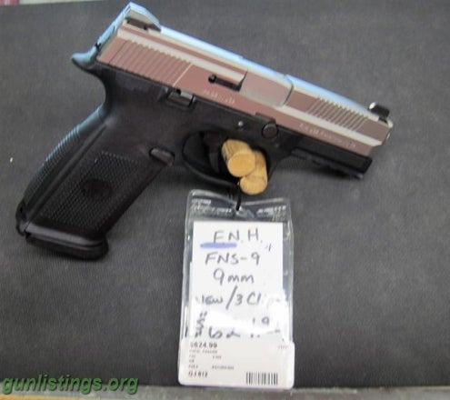 Pistols FNHS 9MM TWO TONE