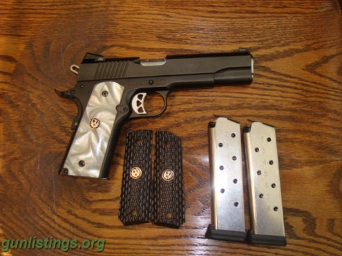 Pistols For Sale: Ruger SR1911, 45ACP, Night Watchman