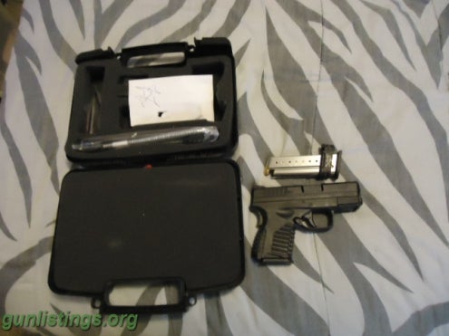 Pistols For Sale/Trade: Springfield XDS 9MM Like New