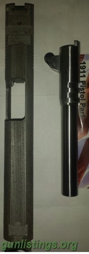 Pistols Custom 1911 .45 Parts Brand New With Reciepts