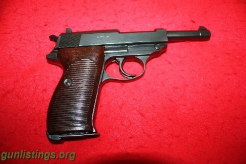 Pistols German Walther P38 AC 42 9 MM Nazi Marked Pistol
