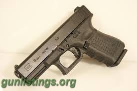 Pistols Glock 19 (9mm) Gen 4 (Never Fired)