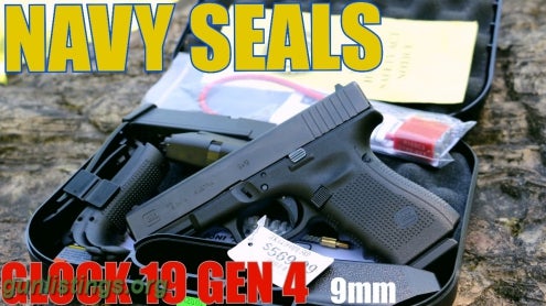 Pistols Glock 19 Gen 4 NIB W All Accessories; SEALs & FBI