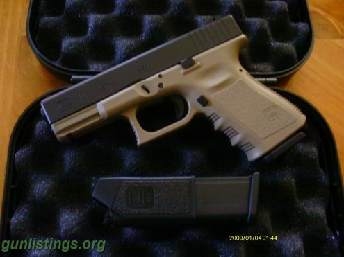 Pistols Glock 19 X-Werks Coyote Tan Cerakote