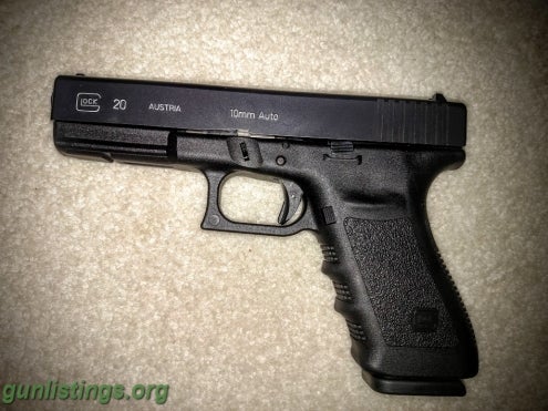 Pistols Glock 20 SF (10mm)