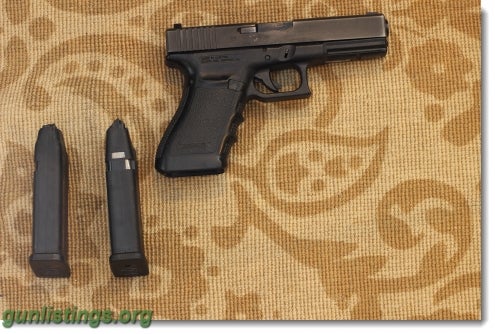 Pistols Glock 21 Gen 3 W/ Night Sights, Ammo, Holster, And Ammo