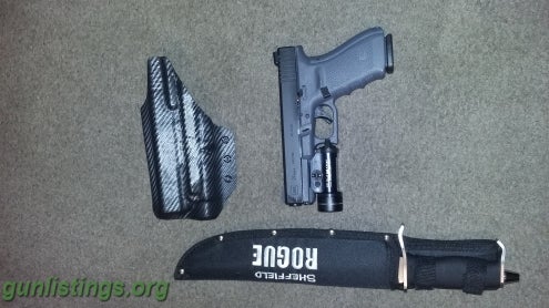 Pistols Glock 21 With Nice Extras