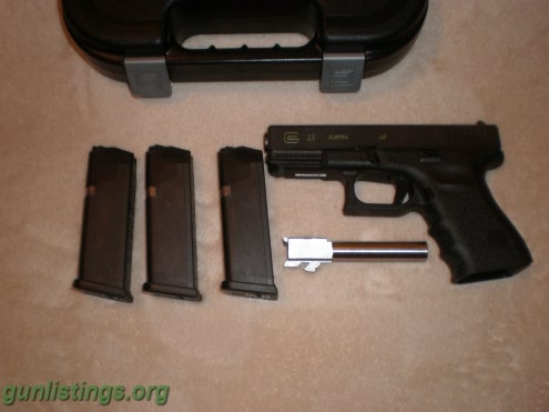 Pistols Glock 23 With Extra
