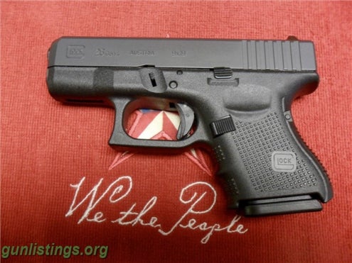Pistols Glock 26 Gen 4 9mm 3-Mags W/Glock Range Bag NIB