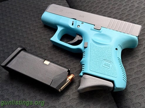 Pistols Glock 26 **Tiffany & Co Blue**