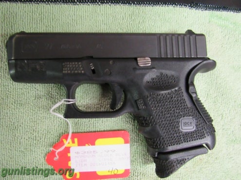 Pistols Glock 27 40cal