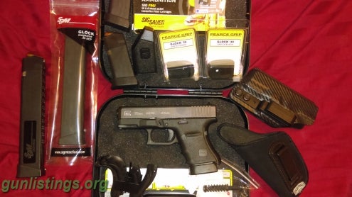 Pistols Glock 30 Gen 4 W/ Extras