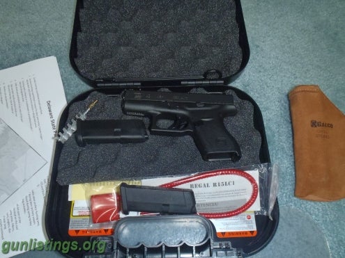 Pistols Glock 42 New Condition 5 Rounds Down The Pipe