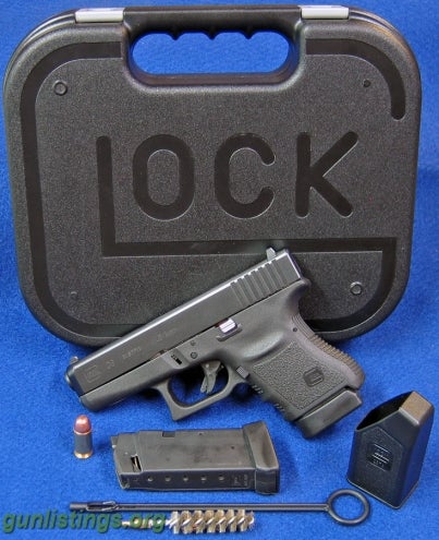 Pistols Glock Model 36, 45 Cal