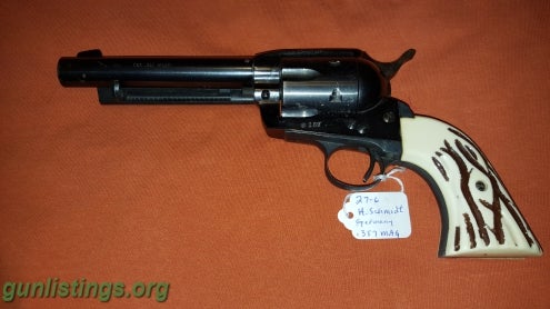 Pistols H. Schmidt .357 Mag. Revolver