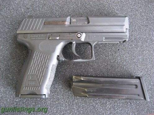 Pistols Heckler & Koch (H&K) P2000 9mm