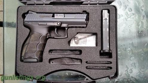 Pistols HK P30 V3 9mm With Heinie Straight Eight's