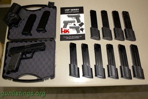 Pistols HK USP 45 W/ Accessories
