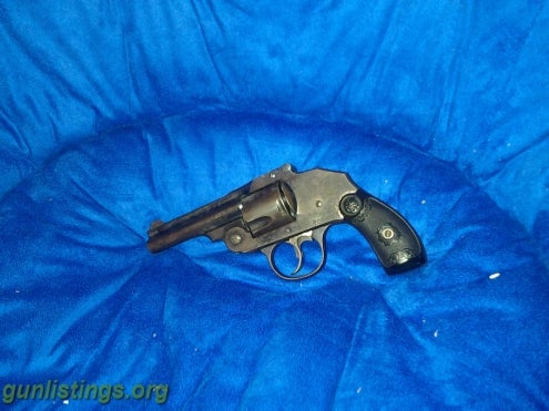 Pistols Iver Johnson Hammerless Safety 38 S&W Revolver