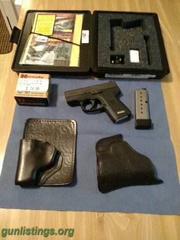 Pistols Kahr P380 Black With Holsters