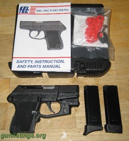 Pistols Kel-Tec P-AT .380  W/Laser
