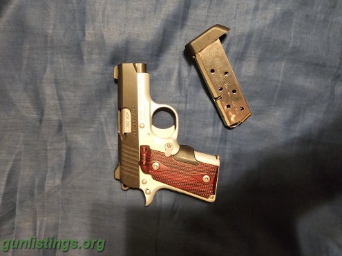 Pistols Kimber Micro 380 W Laser Grips
