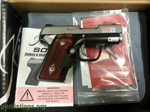 Pistols Kimber Solo CDP W/LaserGrip 9mm Rosewood Grips  **NEW**