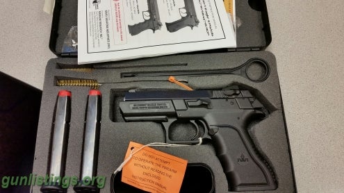 Pistols Magnum Research BE9413RSL Baby Eagle II 12+1 40S&W 3.93