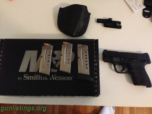 Pistols M&P Shield /w Talon Grip And Accessories