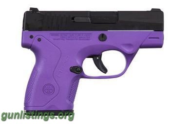 Pistols New Barretta Nano 9mm Purple