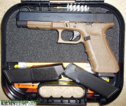 Pistols New In Box Gen 4 Block 34L Flat Dark Earth